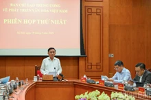 [Foto] Celebran primera sesión del Comité Directivo sobre desarrollo de cultura vietnamita