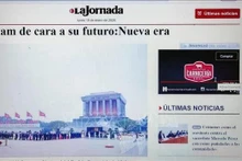 El artículo publicado el 19 de enero en la "La Jornada" (Fuente: VNA)