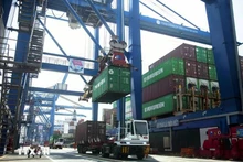 En el puerto de Cat Lai en Ciudad Ho Chi Minh. (Fuente: VNA)