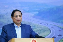 El primer ministro de Vietnam, Pham Minh Chinh, habla en el evento (Fuente: VNA)