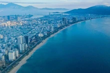 En la playa de My Khe. (Fuente: VNA)