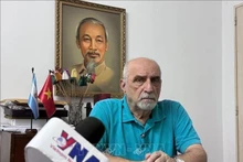 El secretario general del Partido Comunista de Argentina, Jorge Kneneyss (Foto: VNA)