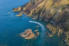 Las aguas cristalinas de Eo Gio, en Quy Nhon. (Foto: VNA)