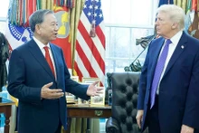 [Foto] Líder partidista de Vietnam se reúne con el presidente estadounidense Donald Trump