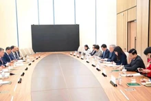 En la reunión. (Fuente: VNA)