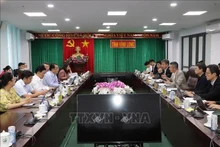 Panorama de la reunión. (Foto: VNA)