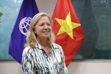 Mariam J. Sherman, directora del Banco Mundial en Vietnam, Camboya y Laos. (Foto: VNA)