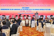 El presidente de Vietnam, Luong Cuong, interviene en el evento. (Foto: Nhan Dan)