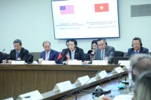 Representantes vietnamitas en el evento. (Foto: VNA)