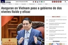 Foto capturada de pantalla. (Fuente: VNA)