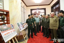 El general Phan Van Giang, subsecretario de la Comisión Militar Central y ministro de Defensa de Vietnam, en el evento. (Foto: qdnd.vn)