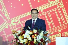 El primer ministro de Vietnam, Pham Minh Chinh, preside la ceremonia. (Foto: Nhan Dan)