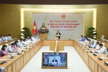 [Foto] Premier vietnamita preside Conferencia Nacional sobre Examen de Graduación de Bachillerato 2025