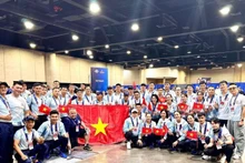 El equipo deportivo de la fuerza de Seguridad Pública Popular de Vietnam cosecha un total de 25 medallas. (Fotografía: Nhan Dan)