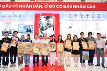 [Foto] Acaparan atención del público actividades de Nhan Dan en Festival Nacional de Prensa