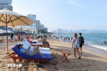 Una playa en Nha Trang. (Foto: VNA)