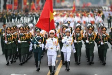 [Foto] Cuarto ensayo general del desfile conmemorativo por Día Nacional de Vietnam