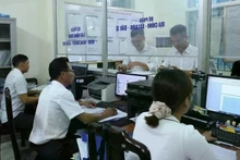 Unidad de procesamiento de procedimientos administrativos en la provincia de Nam Dinh. (Fotografía: VNA)