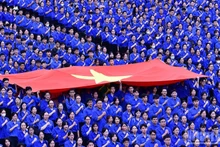 Un total de ocho mil 800 voluntarios participarán en las actividades conmemorativas del 80º aniversario de la Revolución de Agosto y el Día Nacional de Vietnam. (Foto: Nhan Dan)
