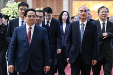 [Foto] Premier vietnamita recibe a secretario del Comité partidista en provincia china de Shandong