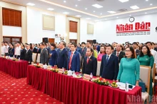 [Foto] Panorama del XXIX Congreso del Comité del Partido del periódico Nhan Dan