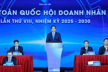 El primer ministro de Vietnam, Pham Minh Chinh, en el evento. (Foto: VNA)