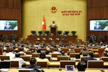 Panorama de la sesión. (Foto: VNA)