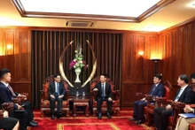 En la cita. (Foto: VNA)