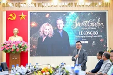 El presidente-editor de Nhan Dan, Le Quoc Minh, miembro del Comité Central del Partido, subjefe de la Comisión de Propaganda y Movilización de Masas del Comité Central del Partido y presidente de la Asociación de Periodistas de Vietnam. 