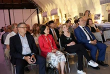 Delegados asistentes a la ceremonia. (Foto: VNA)