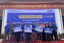 El 16 de octubre, los primeros hogares de la comuna de Xin Man, en la provincia de Tuyen Quang, recibieron apoyo económico multipropósito de Plan International Vietnam.