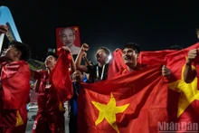 [Fotos] Momento histórico de selección masculina de fútbol Sub-22 de Vietnam en SEA Games 33