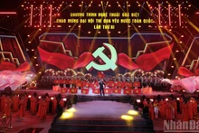 Actuación artística en el evento. 