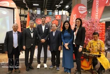 El evento "Día de los Productos de Vietnam", organizado por la Oficina Comercial de Vietnam en Alemania, tuvo lugar en el supermercado Selgros Lichtenberg de Berlín. (Foto: VNA).