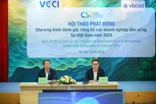 El CSI 2025 es organizado por el Consejo de Empresas de Vietnam para el Desarrollo Sostenible (VBCSD), una entidad de la VCCI. (Foto: VNA)