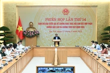 [Foto] Primer ministro de Vietnam preside 14ª reunión del Comité Directivo sobre pesca ilegal, no declarada y no reglamentada