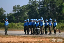 En la actividad. (Foto: www.qdnd.vn)