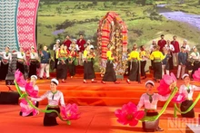 En el acto inaugural del evento. 