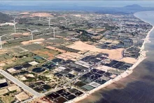 El sitio donde se encuentra la central nuclear Ninh Thuan 1 en la comuna de Phuoc Dinh, provincia de Khanh Hoa. (Foto: VNA)