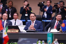 El primer ministro de Vietnam, Pham Minh Chinh, en la Cumbre Asean - Australia. (Foto: VNA)