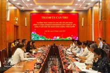 Panorama de la reunión. (Foto: VNA)