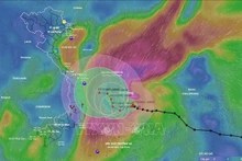 Tifón Koto. (Foto: Centro Nacional de Pronósticos Hidrometeorológicos)