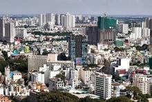 Panorama de Ciudad Ho Chi Minh. (Foto: VNA)