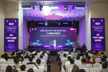 Panorama de la inauguración del Foro de Inteligencia Artificial de Vietnam – AI360. (Hanói, 9 de octubre de 2025). (Foto: VNA)