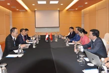 Panorama de la reunión. (Foto: VNA)