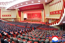 En el IX Congreso del Partido del Trabajo de Corea. (Foto: Yonhap)
