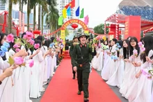 [Foto] Jóvenes de Hanói se alistan al servicio militar 