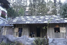 El espacio cultural de Sa Pa recrea la arquitectura, las costumbres y la vida cotidiana de los grupos étnicos. 