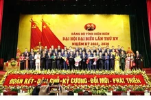 El Buró Ejecutivo del Comité del PCV en Dien Bien en el mantado 2025-2030. 