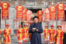 Festival Hue 2026 se presenta con una ceremonia imperial restaurada. (Foto: VNA)